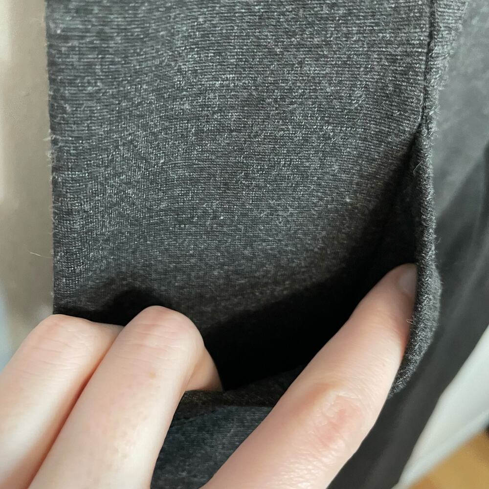 Betabrand Grey Pants PM Womens Pockets Pull On Stretch Comfort Straight Leg - Picture 4 of 8